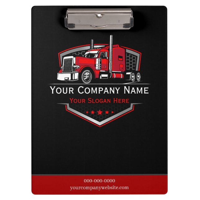 Carpeta De Pinza Empresa de transporte de automóviles (Anverso)