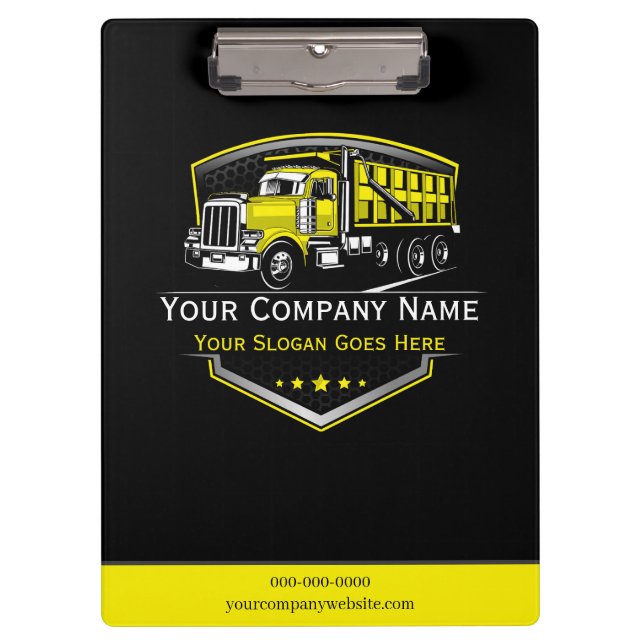 Carpeta De Pinza Empresa de transporte de automóviles (Anverso)