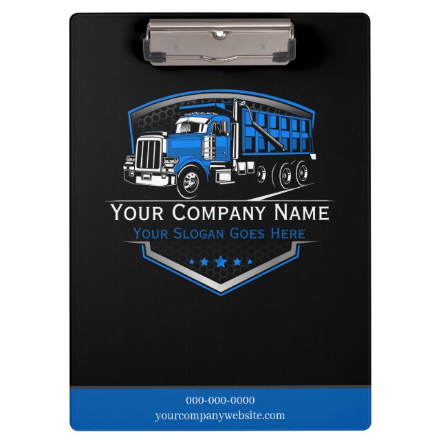 Carpeta De Pinza Empresa de transporte de automóviles (Anverso)