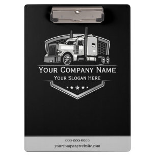 Carpeta De Pinza Empresa de transporte de camiones profesional