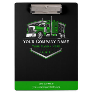 Carpeta De Pinza Empresa de transporte de camiones profesional