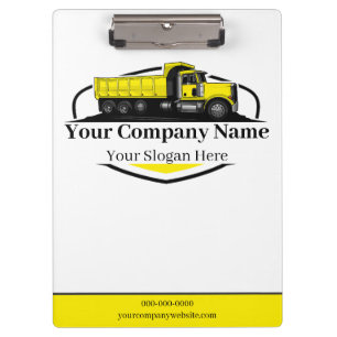 Carpeta De Pinza Empresa profesional de transporte en camión de vol