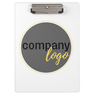 Carpeta De Pinza EMPRESAS minimalistas PROPIEDAD DE LOGO BRAND WHIT