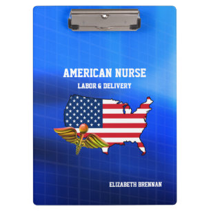 Carpeta De Pinza Enfermera americana Portátiles y Portátiles