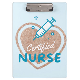 Carpeta De Pinza Enfermero certificado