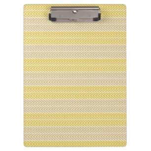 Carpeta De Pinza Enfoque lineal Marrón amarillo