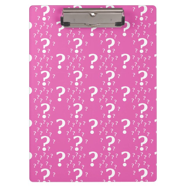 Carpeta De Pinza enigma misterioso punto de interrogación rompecabe (Anverso)