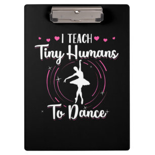 Carpeta De Pinza Enseño A Los Pequeños Humanos A Bailar