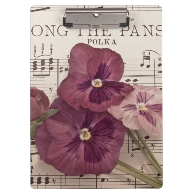 Carpeta De Pinza Entre las pansias (Anverso)