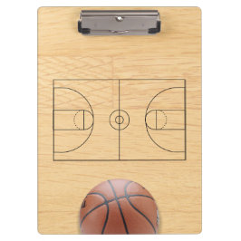 Carpeta De Pinza Entrenador de baloncesto
