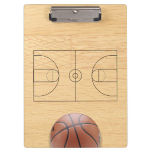 Carpeta De Pinza Entrenador de baloncesto