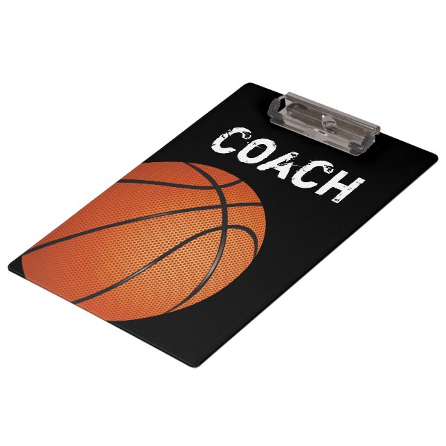 Carpeta De Pinza Entrenador de baloncesto (Angular)