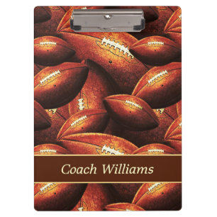 Carpeta De Pinza Entrenador de fútbol