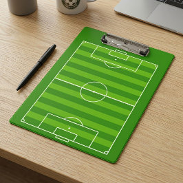 Carpeta De Pinza Entrenador de Fútbol Campo de Fútbol Personalizado