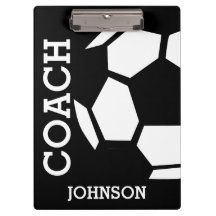 Entrenador de fútbol personalizado moderno y moder
