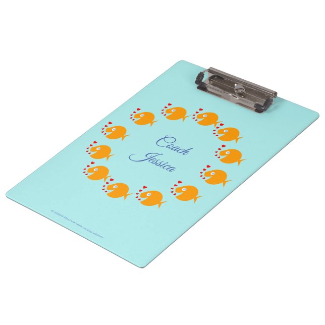 Carpeta De Pinza Entrenador Synchro Sincronización De Pescado De Or (Angular)