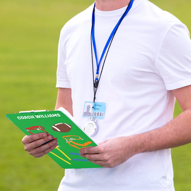 Carpeta De Pinza Entrenadores de fútbol de bandera personalizados (Subido por el creador)