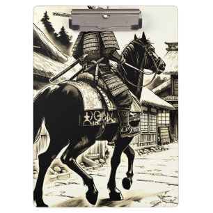 Carpeta De Pinza Epic Samurai Rider Manga Arte Imprimir