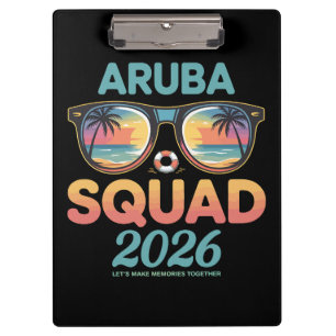 Carpeta De Pinza Equipo de Aruba 2026 Retro