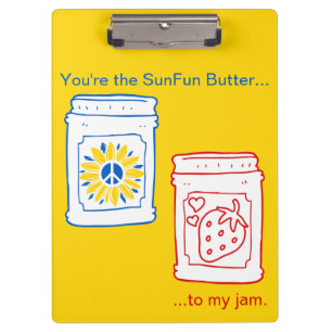 Carpeta De Pinza Eres la manteca SunFun para mi mermelada