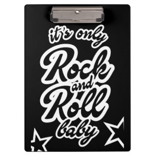 Carpeta De Pinza Es el único bebé rock and roll