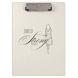 Carpeta De Pinza Es proverbios fuertes 31:25