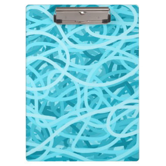 Carpeta De Pinza Escala de líneas azules