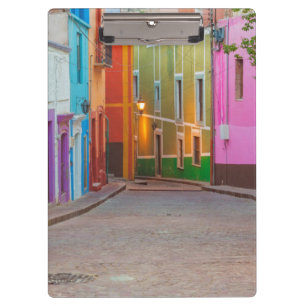 Carpeta De Pinza Escena callejera colorida