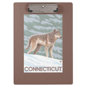 Carpeta De Pinza Escena de ConnecticutWolf