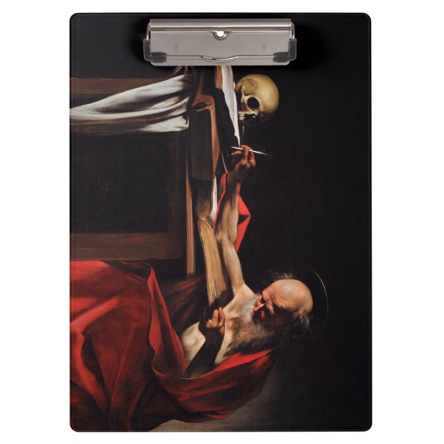 Carpeta De Pinza Escritura de Saint Jerome (por Caravaggio) (Anverso)