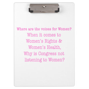 Carpeta De Pinza Escuche a las mujeres (2017)