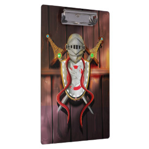 Carpeta De Pinza Escudo de armas medieval