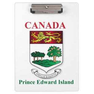 Carpeta De Pinza Escudo de la Isla del Príncipe Eduardo
