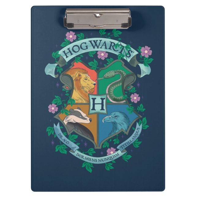 Carpeta De Pinza ESCUDO floral HOGWARTS™ (Anverso)