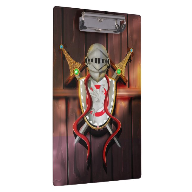 Carpeta De Pinza Escudo medieval de armas (Derecha)