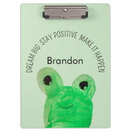 Carpeta De Pinza Escuela personalizada de citas inspiradoras de ran