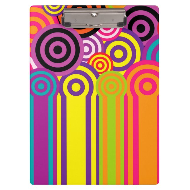 Carpeta De Pinza Esferas retro (Anverso)