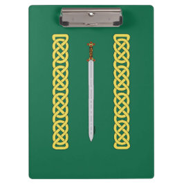 Carpeta De Pinza Espada celta y arrojo antiguos