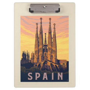 Carpeta De Pinza España Sagrada Familia