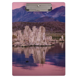 Carpeta De Pinza Espectacular Lago Mono A La Sombra