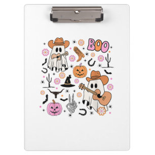 Carpeta De Pinza Espeluznante fantasma adormecido boo occidental de