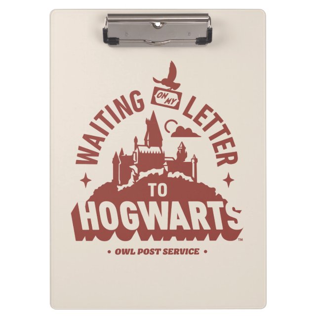 Carpeta De Pinza Esperando mi Carta a HOGWARTS™ (Anverso)