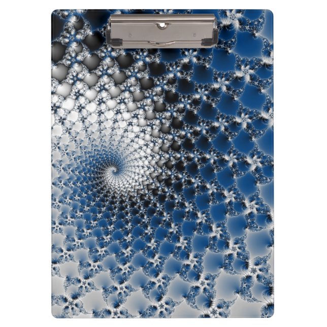 Carpeta De Pinza Espiral azul (Anverso)