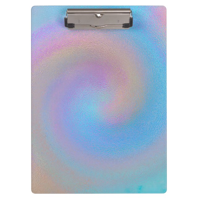 Carpeta De Pinza Espiral iridiscente (Anverso)