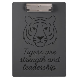 Carpeta De Pinza Espíritu tigre: fuerza y liderazgo