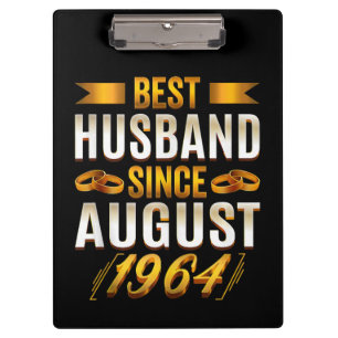 Carpeta De Pinza Esposa del aniversario del mejor marido