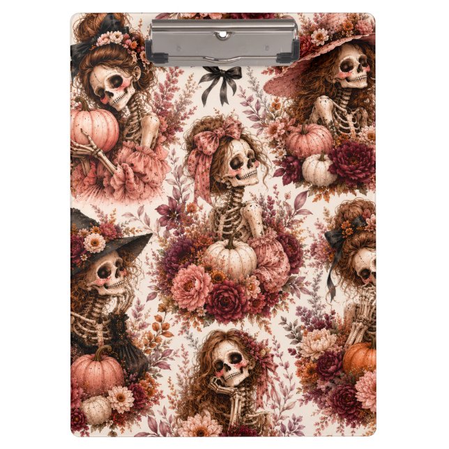 Carpeta De Pinza Esqueleto Botánico  (Anverso)