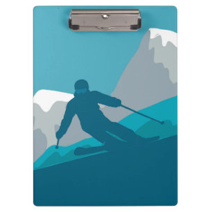 Carpeta De Pinza Esquí de toda la montaña