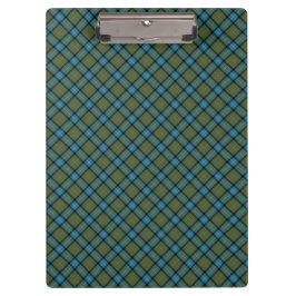 Carpeta De Pinza Estado de California Tartan