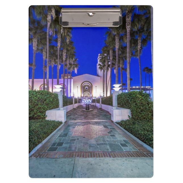 Carpeta De Pinza Estados Unidos, California, Los Ángeles, Union Sta (Anverso)